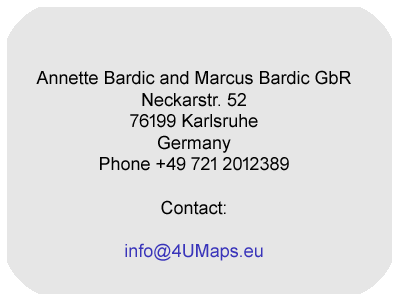 About 4UMaps, Impressum