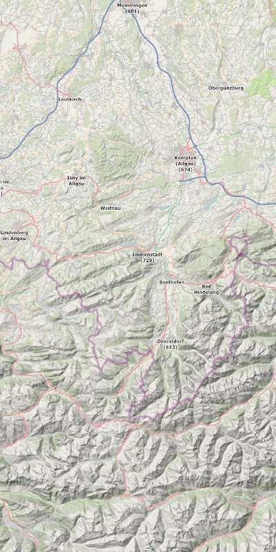 Download Wander Mtb Karte Allgäu Bayern Bregenz Vorarlberg Montafon Arlberg 