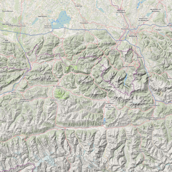 Download Wander Mtb Karte Salzburg Bayern Allgäu Chiemsee Rosenheim Berchtesgaden 